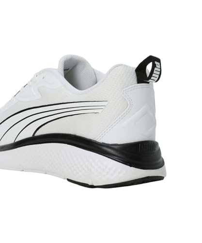 Puma Softride Pro VitalForce Running Shoe White-Black-Silver 7UK - Image 5