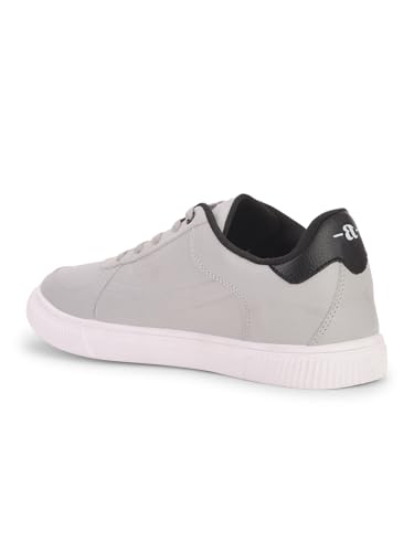 Bata Aston Grey Casual Sneakers for Men - Image 4