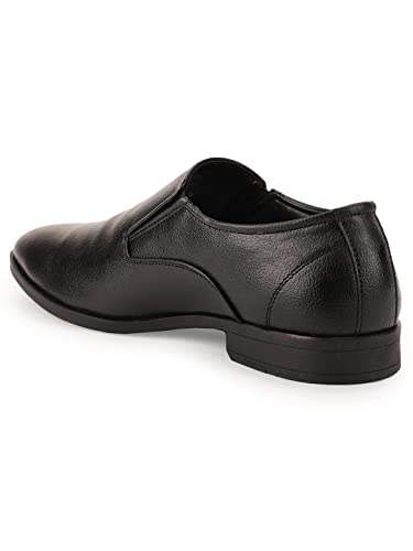 Bata Men's Slip-on Formal Shoes - Black - Image 5