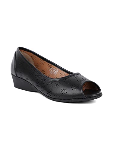 Bata Women's Peep Toe Ballerina Sneakers - Image 2
