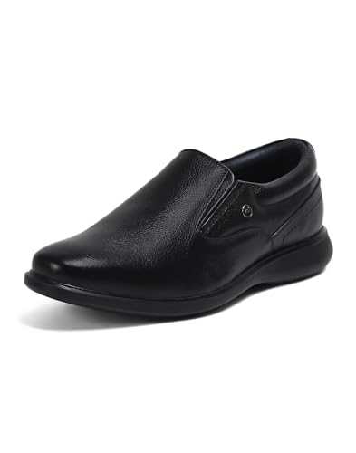 Monte Carlo Mens Solid Leather Slip on Shoes - Image 2
