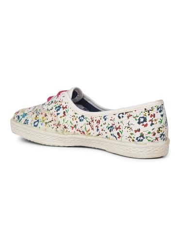 Bata Women's Slip-on Sneaker White 4 UK - Image 4