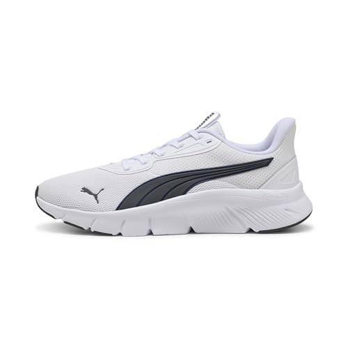 Puma FlexFocus Lite Modern Running Shoe - White-Dusky Gray-Navy - Image 5