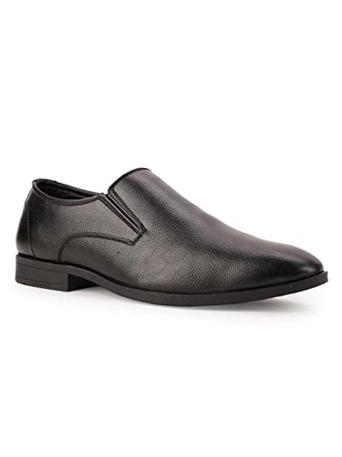 Bata Men's Black Slip-on Formal Shoes - Image 3