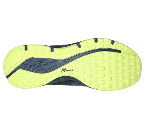 Skechers GO Run Consistent Men's Running Shoes Navy/Lime - Image 4