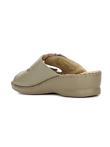 Scholl Womens Trim Mule Slip-On Comfort Casual Wear - Image 4
