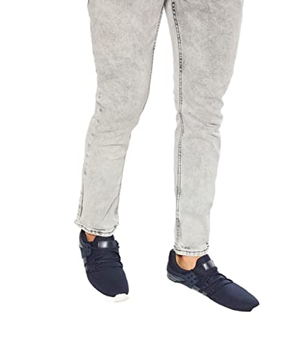 ATHLETIQ Men's Color Blocked Low Top Sneakers - Image 5