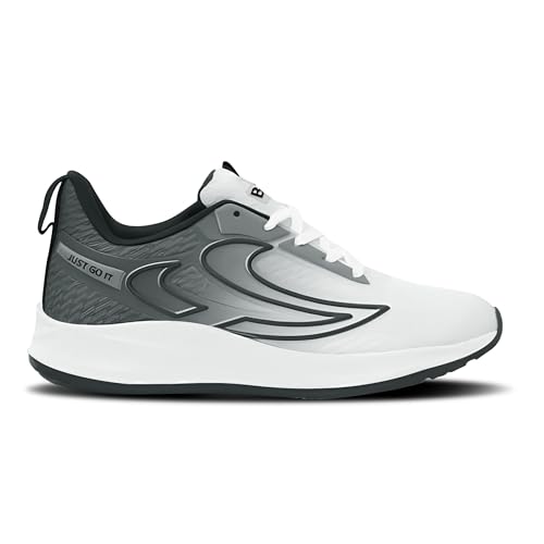 BRUTON EVA Lite Sneakers Walking Shoes for Men - White - Image 3