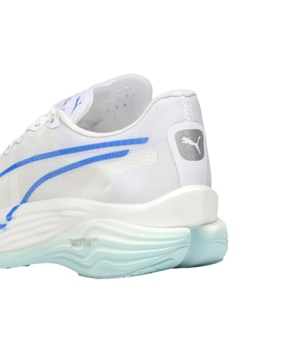 Puma Men's Deviate Nitro Elite Running Shoe - White Speed Blue - Image 4