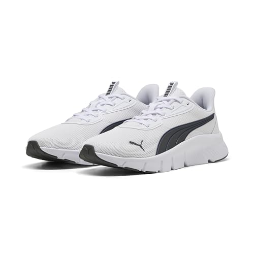 Puma FlexFocus Lite Modern Running Shoe White-Dusky Gray-Navy 8UK - Image 4