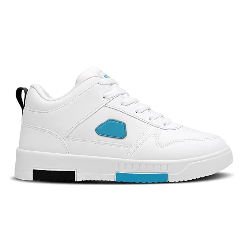 BRUTON Stylish Sneakers Casual Shoes for Men & Boys - Off White - Image 5