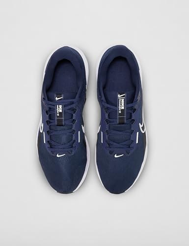 Nike Mens Downshifter Running Shoe Midnight Navy/Platinum - Image 5