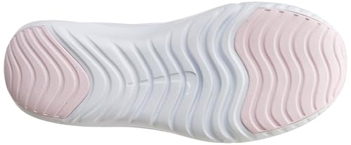 Nike Flex Plus GS Pink Foam/Malachite/Honeydew 6UK - Image 4