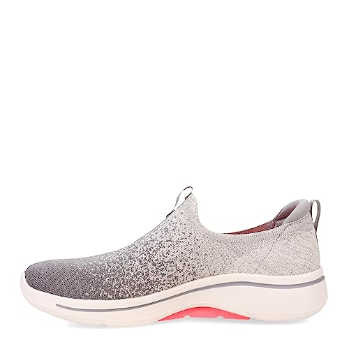 Skechers Womens Go Walk Arch Fit-Lunar Views Sneaker - Image 5