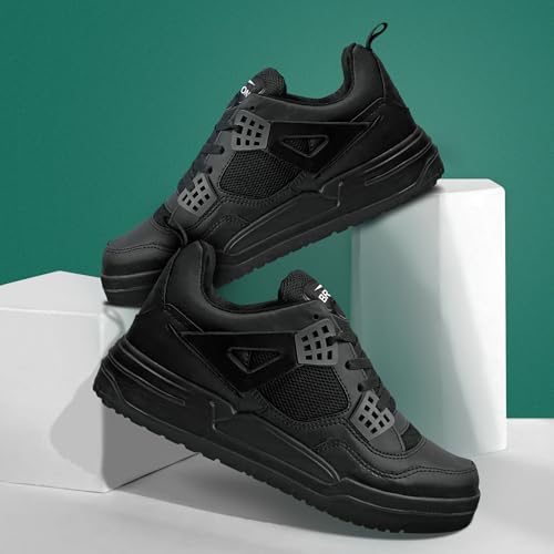 BRUTON BlazeX Running Shoes for Men - White - Image 3