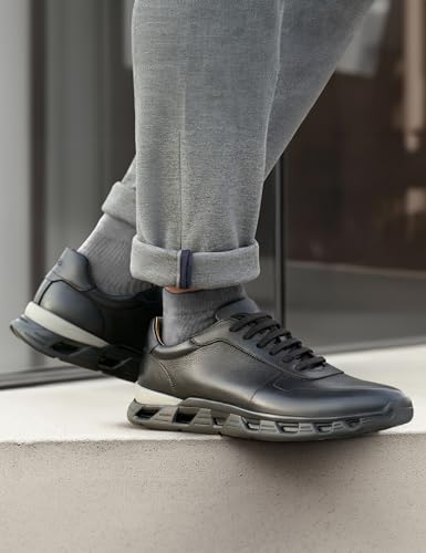 Symbol Mens Extralight Leather Sneakers - Image 3