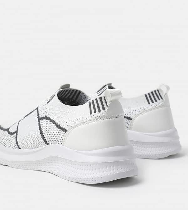 ATHLETIQ Men's Color Blocked Low Top Sneakers - Image 5