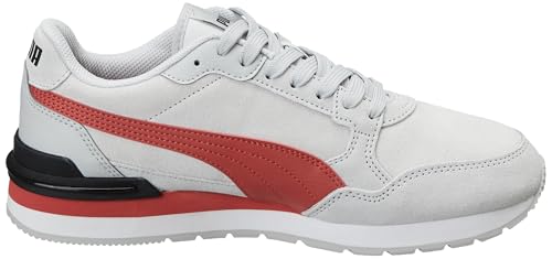 Puma ST Runner v4 SD Sneaker - Gray Red Black - Image 3