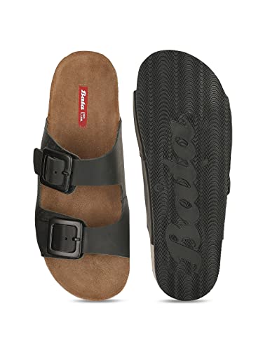 Bata Men's Slip-on Sandal Comfortable Durable Indian Sandal - Image 5
