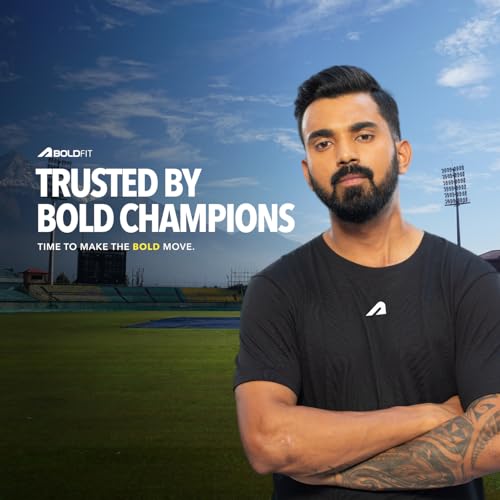 Boldfit Badminton Shoes for Men & Women - Blue - Image 3