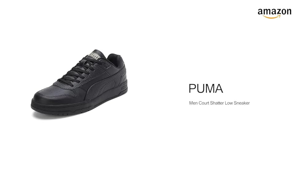 Puma Mens Court Shatter Low Sneaker - Image 3