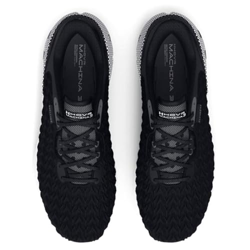 Under Armour HOVR Machina 3 Clone - Black/White/Black - Image 5