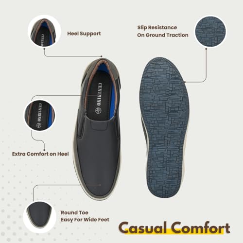 Centrino Men Loafers Soft Cushioned Insoles Lightweight Design - Image 5