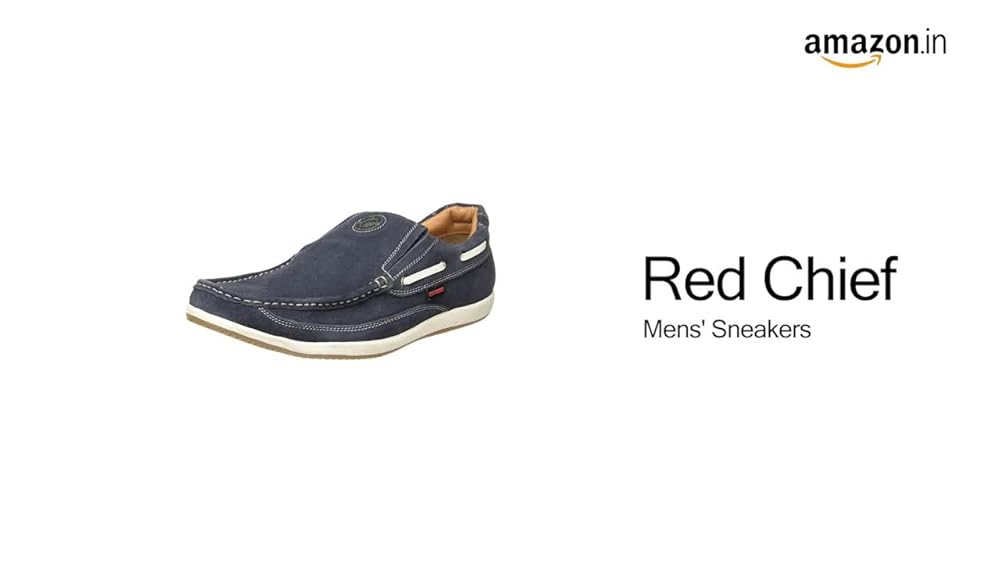 Red Chief Genuine Leather Casual Loafers for Men RC3504 002 - Image 3