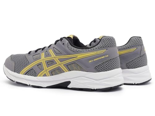 ASICS Men's Gel-Contend 5 Clay Grey/Light Mustard Running Shoe - Image 4