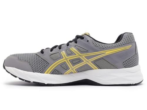 ASICS Men's Gel-Contend 5 Clay Grey/Light Mustard Running Shoe - Image 5