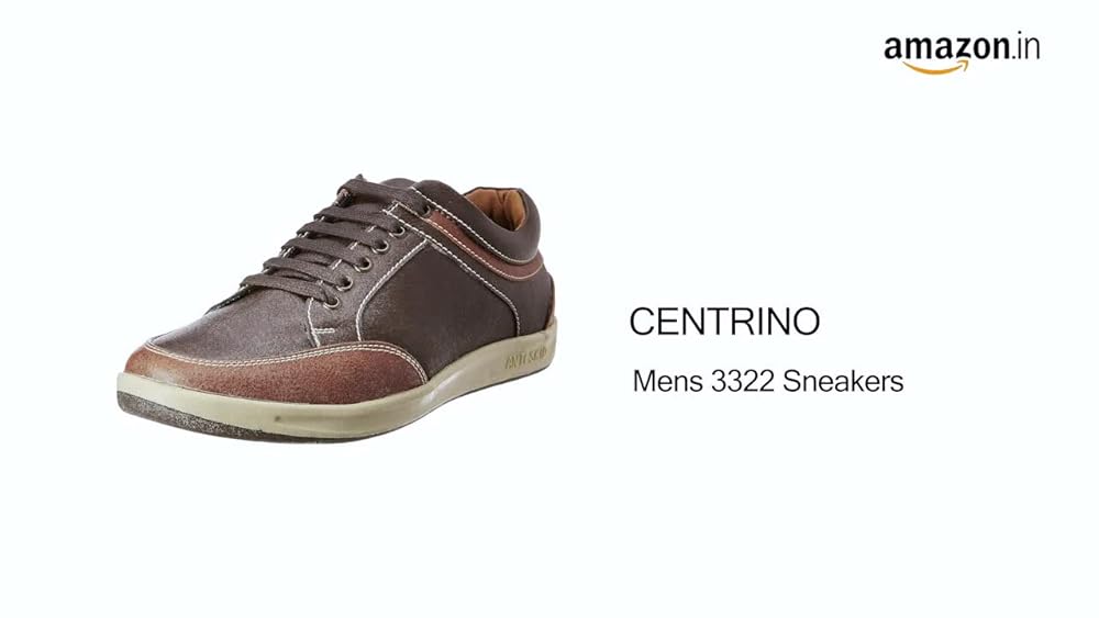 Centrino Casual Sneakers Men Lace-Up Cushioned Insole - Image 3