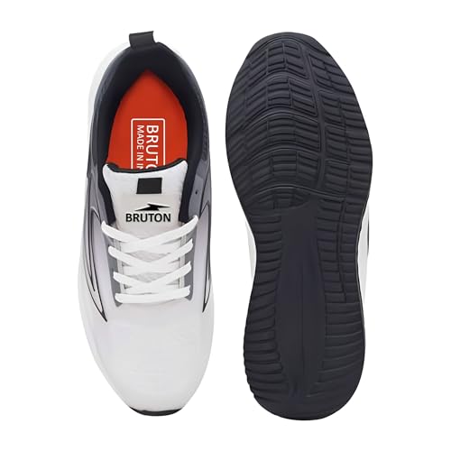 BRUTON EVA Lite Sneakers Walking Shoes for Men - White - Image 4