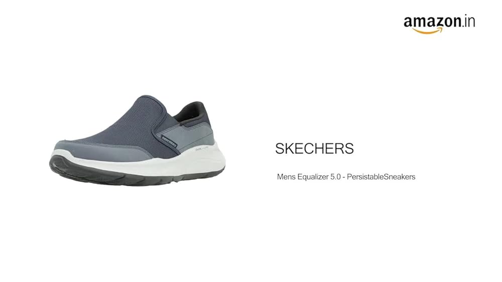 Skechers Men Pull On Casual Shoes - Image 3