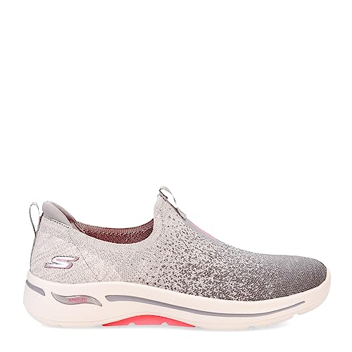 Skechers Womens Go Walk Arch Fit-Lunar Views Sneaker - Image 3