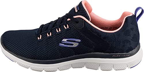 Skechers Flex Appeal 4.0 Women's Leopard Print Sneakers - Image 4