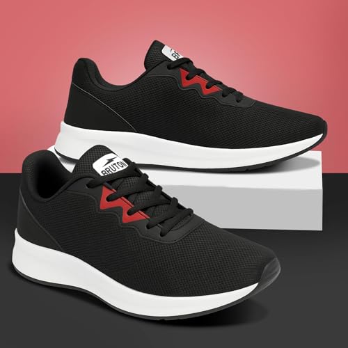 BRUTON EVA Lite Running Shoes for Men - Black - Image 3
