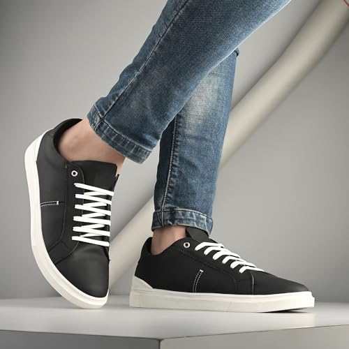 Cruiser Mens Canvas Sneakers with Cushioned Insole - Image 4