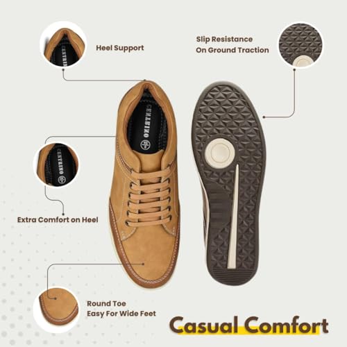 Centrino Casual Sneakers Men Lace-Up Cushioned Insole - Image 4