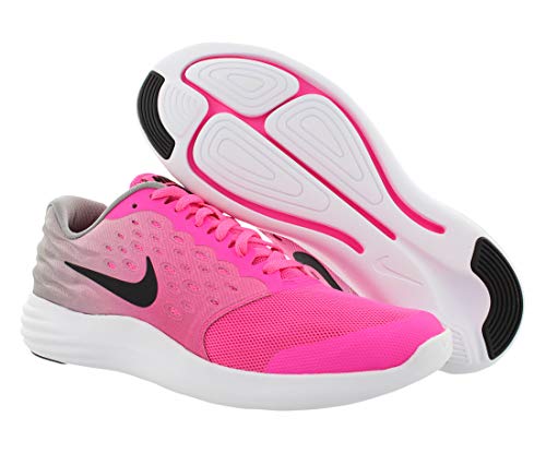 Nike Air Max Dynasty GS Running Shoes Pink Blast Black White - Image 4
