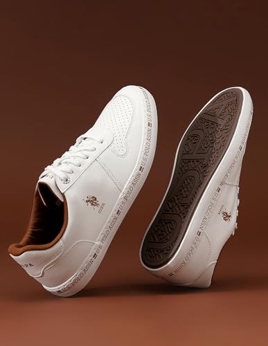 USPA Conrad 3.0 Off White Casual Sneakers for Men - Image 3