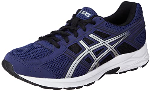 ASICS Mens GEL-CONTEND B+ Running Shoes Indigo Blue/Pure Silver - Image 2