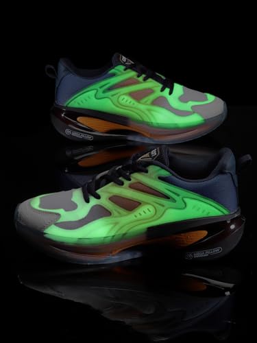 ASIAN Mens Glow in Dark Sneakers - Image 5