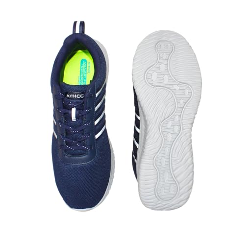ATHCO Mens Royce Athletic Shoes Black - Image 4