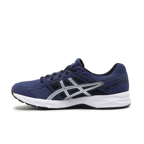 ASICS Mens GEL-CONTEND B+ Running Shoes Indigo Blue/Pure Silver - Image 4