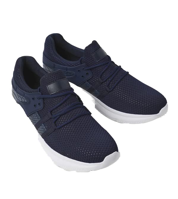 ATHLETIQ Men's Color Blocked Low Top Sneakers - Image 2