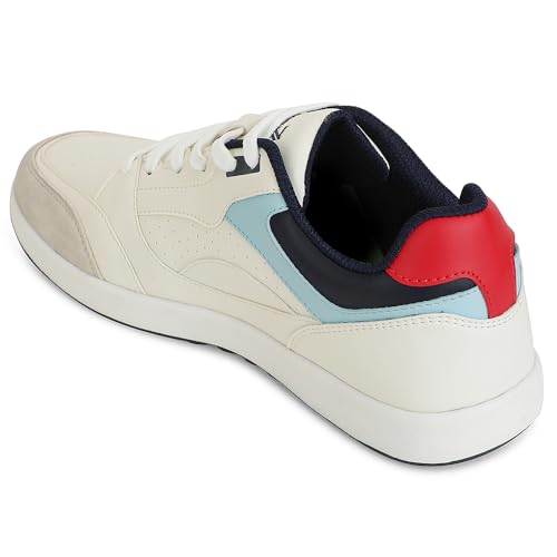 Liberty Leap7x CLASTO-1E Men's Casual Sneakers Beige Sky Blue - Image 5