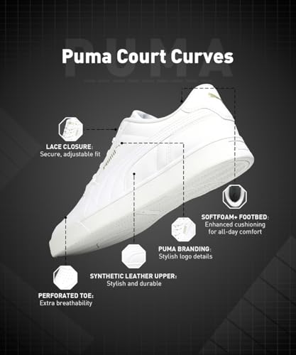 Puma Court Curves Sneaker Unisex-Adult - Image 5