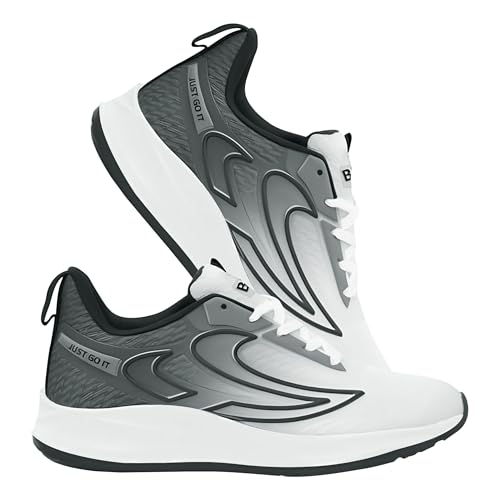BRUTON EVA Lite Sneakers Walking Shoes for Men - White - Image 5