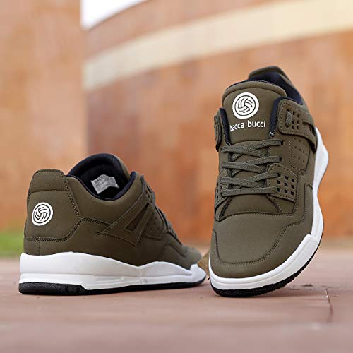 Bacca Bucci Men Suede Lace Up Sneakers - Image 5