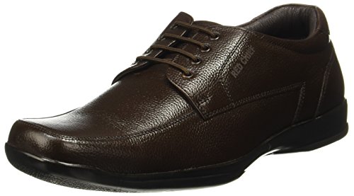 Red Chief Leather Formal Derby Shoes for Men - Image 2